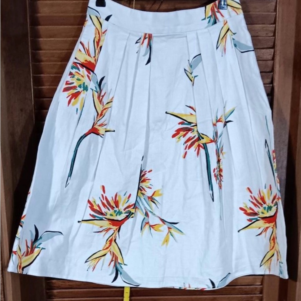 Eva Mendes for New York & Company Floral A-Line Skirt